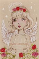 Angel of roses 